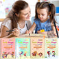 Sank Magic Practice Copybook Set Of 4 Books With Pen
