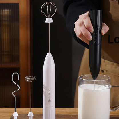 Coffee Beater Electric Mlik Frother rechargeable coffee beater